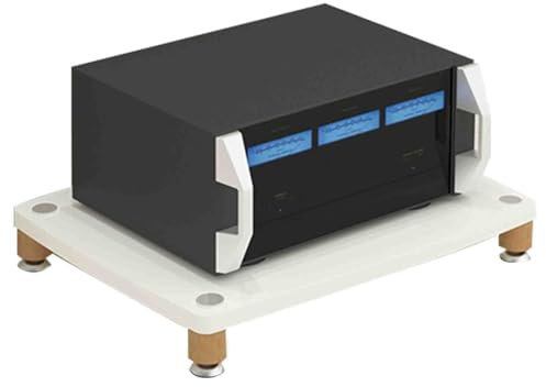 Professionelles Verstärker-Rack für den Heimgebrauch HiFi-Lautsprecherschrank Multifunktionales mehrschichtiges Audio-Gehäuse Verletzt den Boden Nicht Starke Tragkraft Massiver Holzträger (Color : We