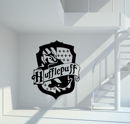 Wandtattoo Harry P. Hufflepuff Wappen Größe M - ca. 50cm x 42cm