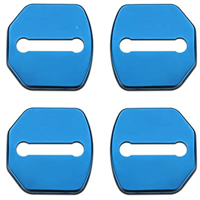 Car Door Lock cover Stainless steel Buckle Cover Latch,For,Ford Fiesta