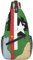 LXqlSS Foldie Umhängetasche mit Flagge von Santo Tomé und Príncipe Map03 für Männer und Frauen, langlebig und funktional, Schwarz, Einheitsgröße, Schwarz, Einheitsgröße