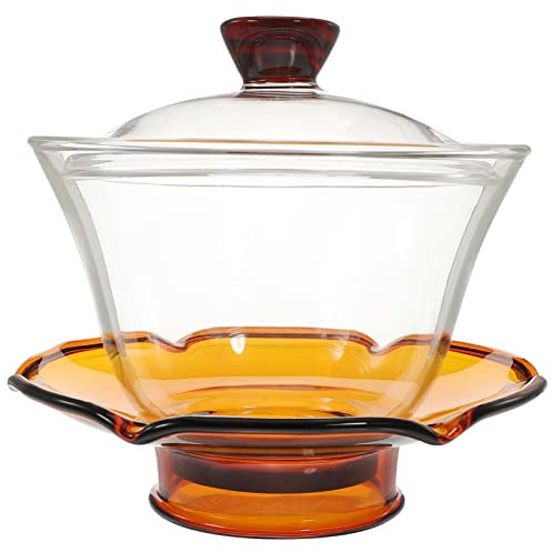 Alipis Set Di Tazze Da Tè in Con Coperchio E Piattino - Tazza Da Tè in Stile Tradizionale Cinese Per L'arredamento Della Casa