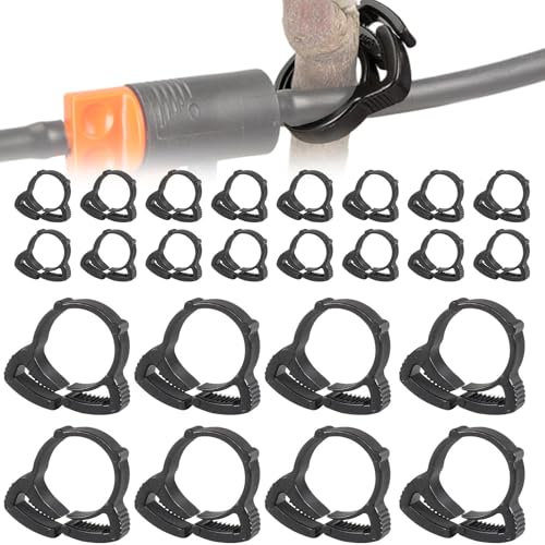 Kit fascetta stringitubo, kit di fissaggio tubo da giardino - Fascetta per tubo Fascetta per tubo,Fascette stringitubo per tubi ingranaggi 20X, fascetta stringitubo, kit di assortimento per settore au