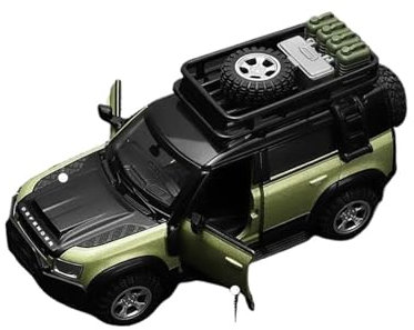 YRXIAO Modellbausatz Auto 1:43 für Land Rover Defender 110 Legierung Modell Auto Diecast Metall Montage Modifikation Serie Miniaturen Modell Für Wohndekorationen