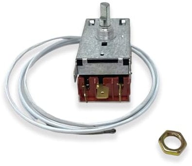 DL SERVICE Termostato Universale Frigorifero K59 L 1260 compatibile con forno Bosch/Siemens/Electrolux e tanti altri marchi, temperatura/parte di ricambio di qualità