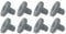Rulli for cestello for lavastoviglie, ruote for lavastoviglie, ruota for cestello inferiore for AEG compatibile con Electrolux FAVORIT Zanussi lavastoviglie ruota