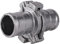 Genérico Reparación de mangueras de jardín de 1 y 1,5 y 2 (1,8 cm y 1,5 cm) y accesorios de tubería de aluminio for mangueras contra incendios, accesorios de riego agrícola.(38mm(1.5inch))