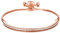 Philip Jones Rose Gold Plated Friendship Bracelet Created with Zircondia® Crystals