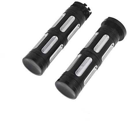 HDBUBALUS Motorrad-Griffe, 25 mm, CNC, für Harley Sportster Touring Dyna Softail Custom, #3