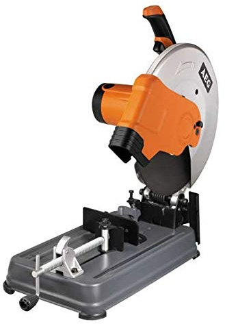 AeGTrade TRONCATRICE per Ferro Metallo 2300W DIAM 355MM AEG SMT 355 con MORSA A SERRAGGIO