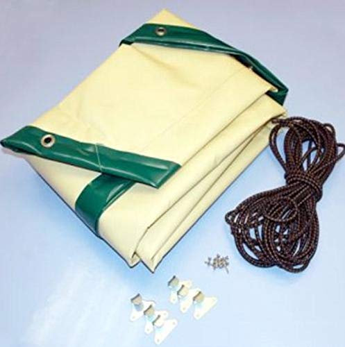 Waterclip Bâche hivers pour Piscine Bois Rectangle - 6,20 x 3,10 m