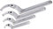 US PRO Adjustable Hook Wrench C Spanner 19 – 175mm for Slotted Retaining Rings 4pc