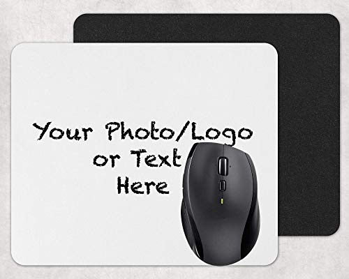Personalised Photo Fabric Mouse Mat 5mm. Ideal for office, home, gift, any photo/text (5mm)