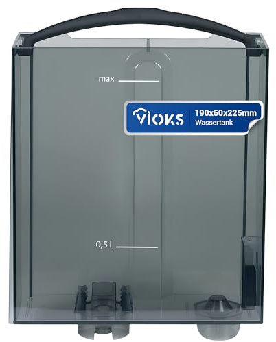 VIOKS Wassertank Tank Ersatz für Melitta 6556075 6765018 Wasserbehälter Tank mit Schwimmer für Kaffeevollautomat Kaffeemaschine Caffeo Bistro CI Gourmet Lounge