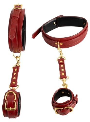 Bad Kitty Hand-Bein-Fessel-24932413001 Hand-Bein-Fessel Rot One Size