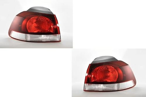 Johns, passend für VW Golf Heckleuchte VI (5K1/AJ5/517) 10/08-11/13 außen Set links & rechts