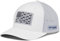 Columbia Unisex-Erwachsene PFG Fischflagge Mesh Ballkappe Cap, Weiß/Cool Grey/Bass-Flagge, X-Large