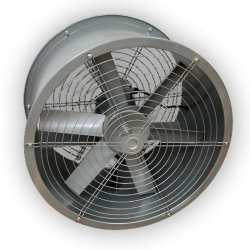 Powerful Commercial Axial Metal Canopy Extractor Exhaust Duct Fan 12 16 18 20 inches Kitchens, Warehouses, Greenhouses, Hotels and All Commercial Places (20 Inches 500mm)