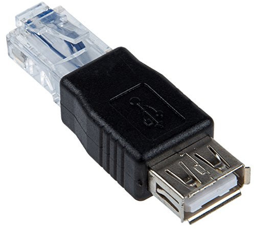 LAVINIA Adaptateur de Prise USB Une vers Ethernet Mâle RJ45 Femelle Nouveau