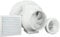 Powerful Inline Bathroom Fan Kit with Run-On Timer For Large Bathroom. 100mm dia Vent Covers With Fly Mesh and flex ducting Fan Kit Loft Mounted Kitchen