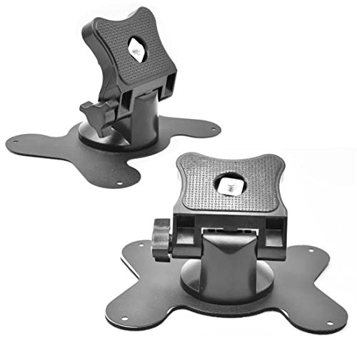 flysclean 2 Pack Car Monitor Mount Stand Bracket Holder for 7 9 Inch TFT LCD Display Screen 1/4-20 Thread Rear View Desktop Dashboard Install Vehicle Cam Dash Sticky Holder Backup Camera System