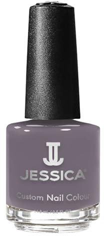 JESSICA Custom Colour Nail Polish 14.8ml, Unfinished Business (Light Taupe with a Crème Finish)