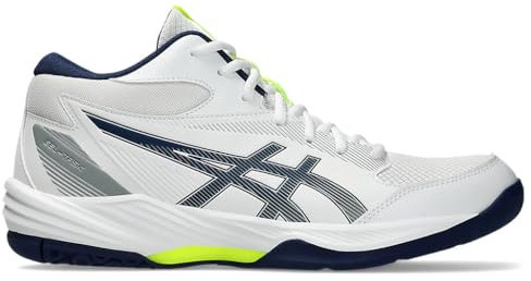 ASICS Homme Gel-Task MT 4 Sneaker, Étendue Blanche/Bleue, 44.5 EU