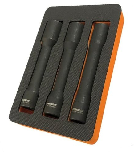 1/2 Drive Lock Nut Removal Tool Set 150mm Long 3 PCE Franklin Tools AFBW3