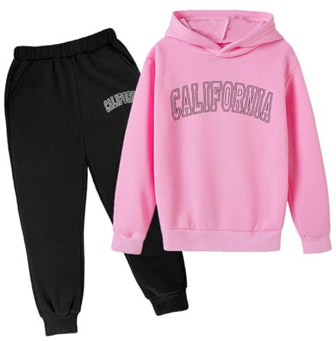 Kinder Hoodie Pullover Sweatshirt Set Beliebte Gedruckt Hoodie Set Auf Unterwäsche 2023 Casual Brief Gedruckt Langarm Out Wear Anziehsachen Baby Junge