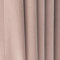 Dsnyu Vorhang XXL, Gardinen Vorhang Rose Volltonfarbe Polyester Curtain Dekorativ für Fenster 2er Set 137x274cm BxH