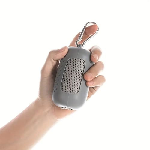 THE BAYIL - Sofort kühlendes Sport und Fitnesstuch, tragbar für draußen (Grau)