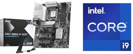 MSI PRO B860-P WIFI Scheda Madre + Intel Core i9-14900KF processore desktop 24 cores