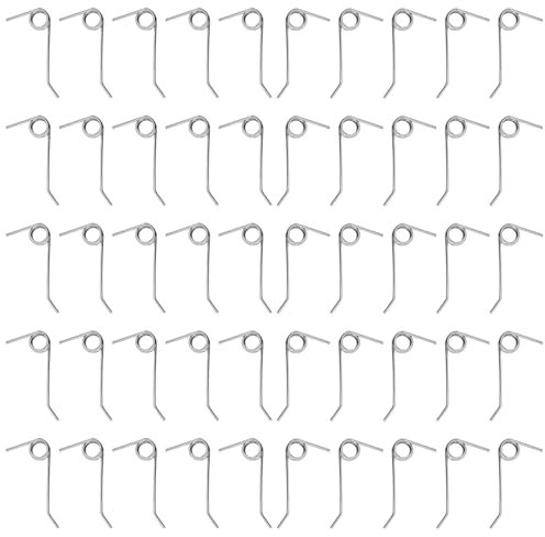 20 Pairs 40Pcs 304 Stainless Steel Strong Springs for Electric Scarifier Compatible with Wolf-Garten VS 302 E VA 303 E, 20x Right Spring 20x Left Spring