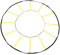 Oreilet Agilitys Trainer, Circle Speed and Agilitys Ladder for High Intensity Reactive Footwork Drills and Skills