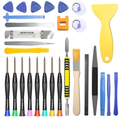 DTD Set di strumenti di riparazione 30 in 1, cacciavite di precisione, strumento di riparazione per smartphone, tablet, orologi, occhiali, PS4, switch