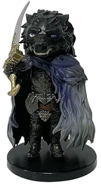 REOZIGN Melina, Blaidd, Malenia, Ranni, Raging Wolf Figur, Cute Q Version Anime, Figuren, 10 cm, PVC, Characters Cosplay, Handicrafts für Anime-Fans Geschenke (f)