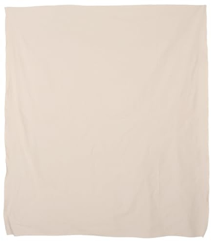 iplusmile Bâche de Protection en Coton 170x200 Cm pour Sols et Meubles Tissu Lavable et Réutilisable Drap de Protection Anti-poussière et Peinture pour Chantier et Rénovation