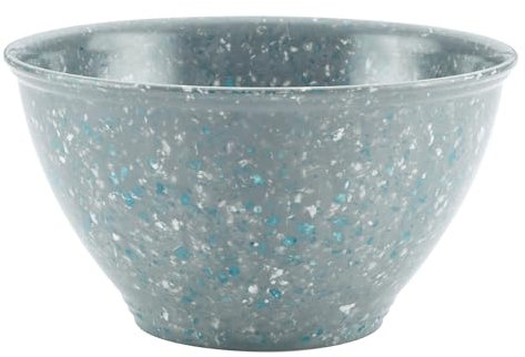 Rachael Ray 47181 Melamine Garbage Bowl, Sea Salt Gray