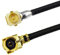 Superbat 2x 15cm Buchse zu Stecker RF Pigtail Kabel 1.13MM Low-Loss Verlängerungskabel