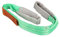TopHomer Cinghia di sollevamento del carico in poliestere duplex con cinghia piatta verde, 2T 3M