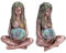 NO Millennial Gaia Statue, Mother Earth Statue, Statue, Mutter Erde Statue, Kunst Statue, Polyresin, Gaia-Statue, Gaia-Statue, Geschenk für Mama, Außendekoration, Ornament
