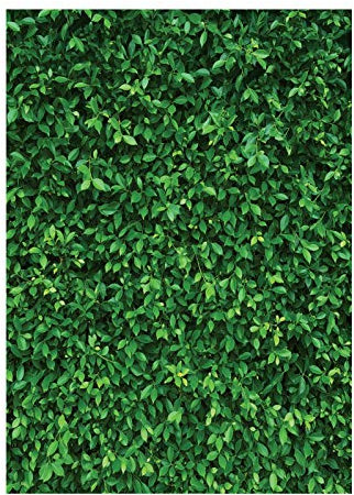 LYWYGG 6x9FT Green Leaves Photography Backdrops Nature Leaf Backdrop Birthday Background for Birthday Party Seamless Photo Booth Backdrop CP-87-0609