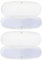 Hemoton 2 Stück Brillenetui Hardcase Brillenetui Hartschalenkoffer: für Männer und Frauen, Unisex, tragbar, für Reisen, Sonnenbrillen, Brillen, Halter