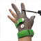Gant Anti Coupure Gants résistants à la coupe à trois doigts en acier inoxydable, adapté à la transformation des aliments, à la pêche, à la transformation de la coupe, commun for les mains gauche et d