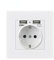 Prise de Courant Camera Espion WiFi 1080P et 2 Ports USB 5V 2A