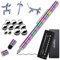 NTGRTY Magnetic Fidget Pen,Magnetischer Kugelschreiber,Magnetstift Kugelschreiber Set,Magnet Stift Ein Kugelschreiber Mit Touchpen,Geschenke für Männer, Frauen, Kinder, Vatertag