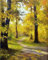 COKYIS Vorgedruckt Kreuzstich Stickpackungen Ginkgo-Wald 11CT Stickbild Stickvorlage DIY Stickset für Anfänger Home Decor 40x50cm