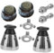 PTILSERY Kit de reparación de cocina, válvulas de alivio de presión, válvulas flotantes de tubo de escape, repuestos olla express, pieza de repuesto para ollas a presión