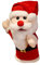 BESTonZON 1pc Weihnachtsmann-handpuppe Spielzeug Weihnachtspuppen Handpuppen Weihnachtsplüschtier für Jungen und Mädchen Zarte Puppen Spielzeug