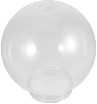 MAGICLULU Abat-Jour SphéRique Transparent En Acrylique Pour Lampadaire ExtéRieur, Globe De Lampe De 15 Cm De DiamèTre, IdéAl Pour Jardin Et Terrasse