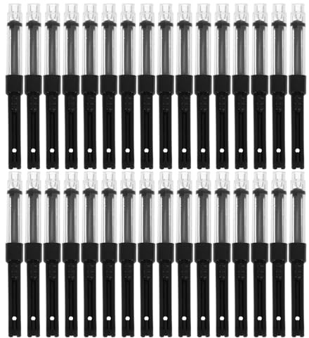 Veemoon 50pcs Refillable Ink Converter for Fountain Pen Empty Plastic Filler Tool Compatible Fountain Pen for Ink Reservoir Replacement